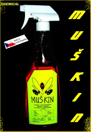 MU�KIN / 750 ml   Odstra�ova� mu�ek / hmyzu