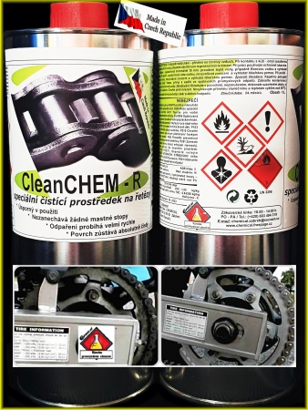 CLEANCHEM-R / 1 L   Čistič řetězu - předobjednávka